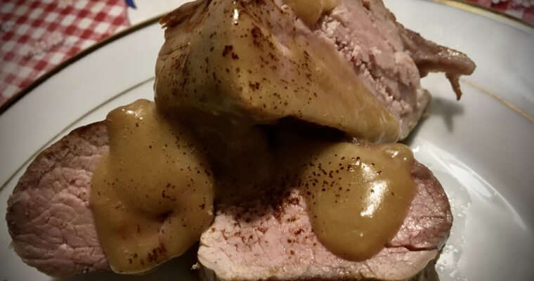 Filetto di maiale a bassa temperatura